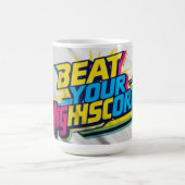 Schlagen Sie Ihren hohen Wert an Verwandlungstasse (Zentrum)