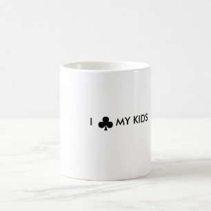 SCHLAGEN SIE MEINE KINDER MIT EINER KEULE KAFFEETASSE