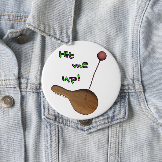 Schlagen Sie mich oben! Knopf Button (Beispiel)