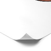 Schlagen Sie sich einfach mal einen lustigen Backp Poster (Ecke)