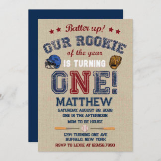 Schlagen wir unseren kleinen Rookie an und drehen  Einladung