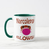 Schlägenarcolepsy-Tasse Tasse (Links)