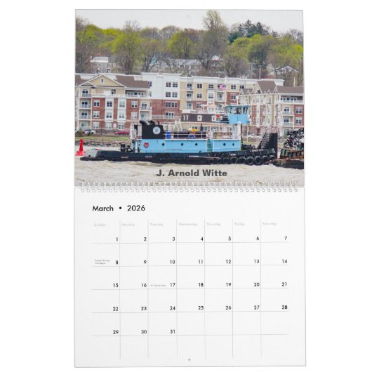 Schläger am Hudson River eine Mischung aus Tugs#: Kalender (Mär 2026)