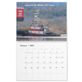 Schläger am Hudson River eine Mischung aus Tugs#:  Kalender (Feb 2026)