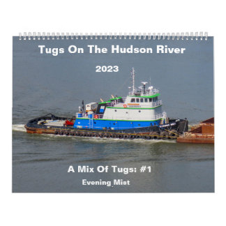 Schläger am Hudson River eine Mischung aus Tugs#:  Kalender