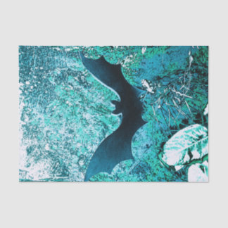 Schläger-Angriff Seidenpapier