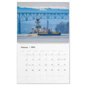 Schläger auf dem Hudson River 100% Vane Bros. 2023 Kalender (Feb 2026)