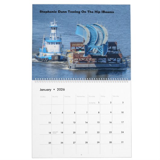 Schläger auf dem Hudson River mit einzigartigen To Kalender (Jan 2026)