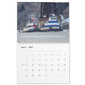 Schläger auf dem Hudson River mit einzigartigen To Kalender (Mär 2027)