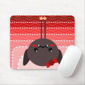 Schläger auf einem Draht-Vampir Mousepad (Mit Mouse)