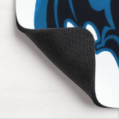 Schläger-Blau die MUSEUM Zazzle Geschenke Mousepad (Ecke)