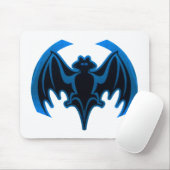 Schläger-Blau die MUSEUM Zazzle Geschenke Mousepad (Mit Mouse)