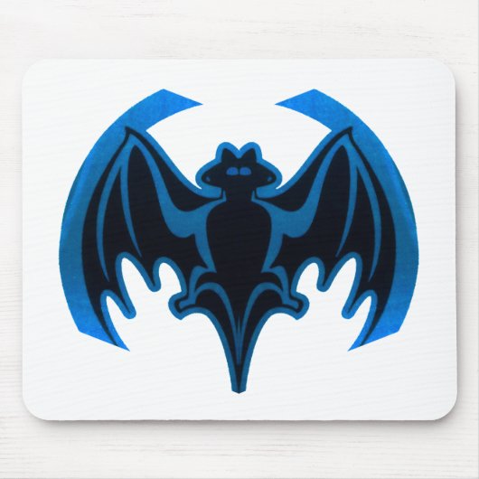 Schläger-Blau die MUSEUM Zazzle Geschenke Mousepad (Vorne)