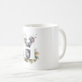Schläger eines bezaubernden Koala: Koala Niedlich Kaffeetasse (VorderseiteRechts)