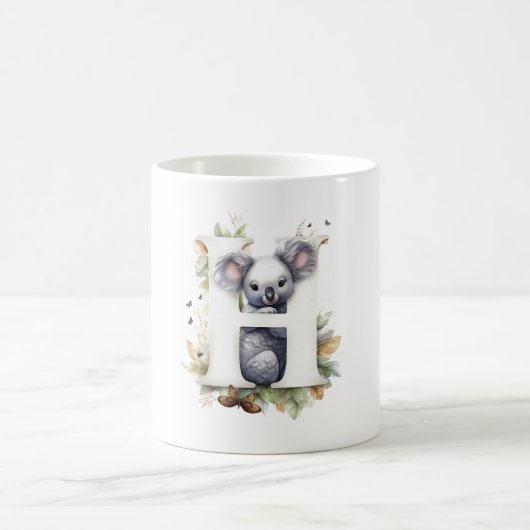 Schläger eines bezaubernden Koala: Koala Niedlich Kaffeetasse (Mittel)