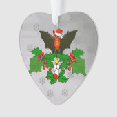 Schläger in der Stechpalme Ornament (Vorderseite)