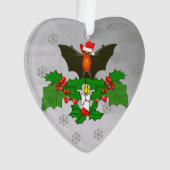 Schläger in der Stechpalme Ornament (Vorderseite)