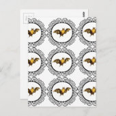 Schläger-Kreise Postkarte (Vorne/Hinten)