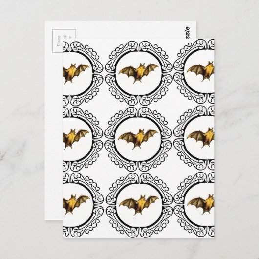 Schläger-Kreise Postkarte (Vorne/Hinten)