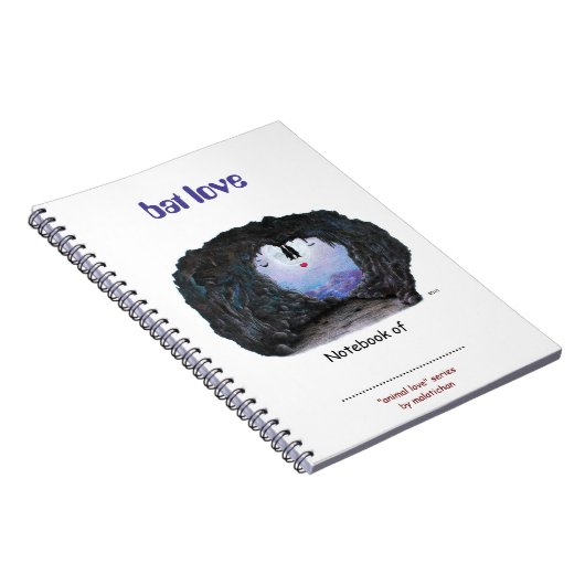 Schläger-Liebe-/TierLiebe-Notizbuch Notizblock (Rechte Seite)