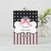 Schläger Mitzvah Einladung - (Stehend Vorderseite)