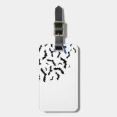 Schläger-Musik-Entwurf Gepäckanhänger (Vorderseite vertikal)