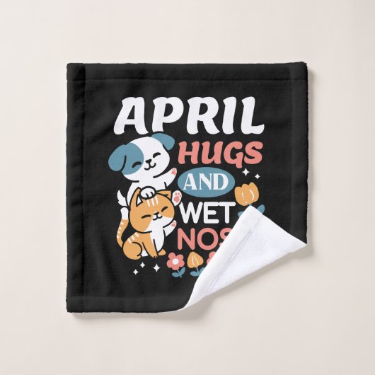 Schläger, Nassnasen und Federmäuse - Gespieltes Ha Badhandtuch Set (Waschlappen)