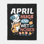 Schläger, Nassnasen und Federmäuse - Gespieltes Ha Fleecedecke (Vorderseite)