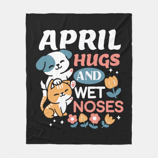 Schläger, Nassnasen und Federmäuse - Gespieltes Ha Fleecedecke (Vorderseite)