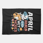 Schläger, Nassnasen und Federmäuse - Gespieltes Ha Geschirrtuch (Horizontal)