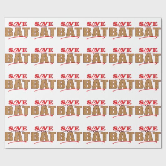 Schläger retten geschenkpapier (Flach)