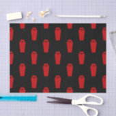 Schläger-Sarg Seidenpapier (Handwerk)