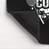 Schläger Smash Shuttle Trainer Badminton  Mousepad (Ecke)