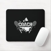 Schläger Smash Shuttle Trainer Badminton  Mousepad (Mit Mouse)