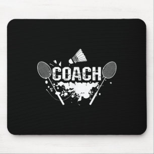 Schläger Smash Shuttle Trainer Badminton  Mousepad
