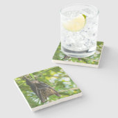 Schläger Steinuntersetzer (Seitenansicht)