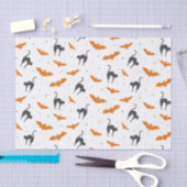Schläger und Katzen Halloween Seidenpapier (Handwerk)