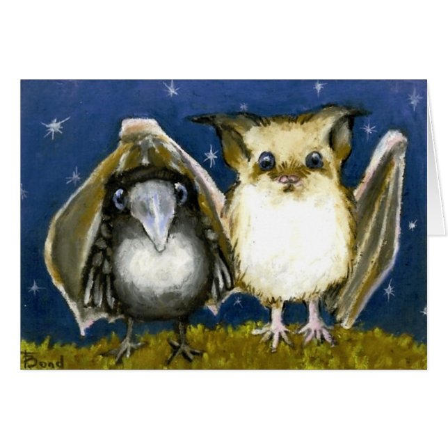 Schläger und Rabe (Vorderseite (Horizontal))