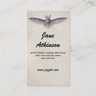 Schläger-Visitenkarte Visitenkarte