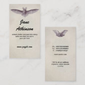 Schläger-Visitenkarte Visitenkarte (Vorne/Hinten)