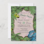 Schlägerei, Schlangen im Dschungel Einladung (Vorderseite)