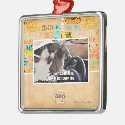 Schlägerland Silbernes Ornament (Links)