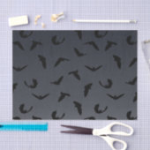 Schlägermuster auf Steigungsgrau Seidenpapier (Handwerk)