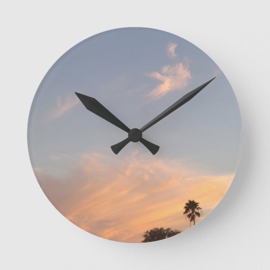 SCHLAGFUSION RUNDE WANDUHR (Vorderseite)