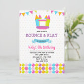 Schlaghaus-Geburtstagseinladung Einladung (Stehend Vorderseite)