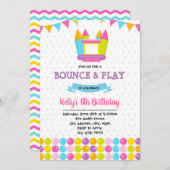 Schlaghaus-Geburtstagseinladung Einladung (Vorne/Hinten)