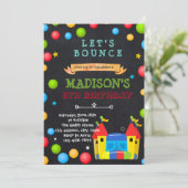 Schlaghaus-Party Einladung (Stehend Vorderseite)