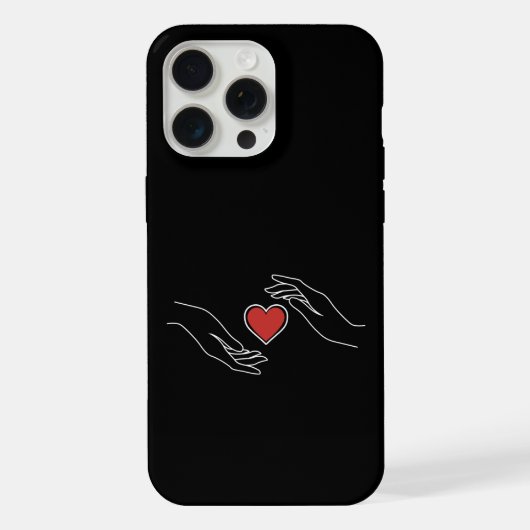 Schlagherz iPhone Hülle (Rückseite)