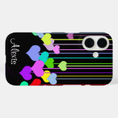 Schlaghöre mit Namen Case-Mate iPhone Hülle (Rückseite (Horizontal))