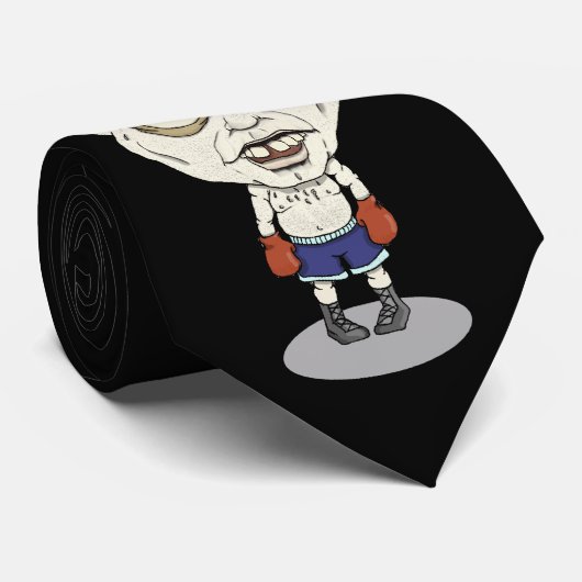 Schlagkräftig Krawatte (Gerollt)